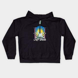 Guitar Jeff Retro Kids Hoodie